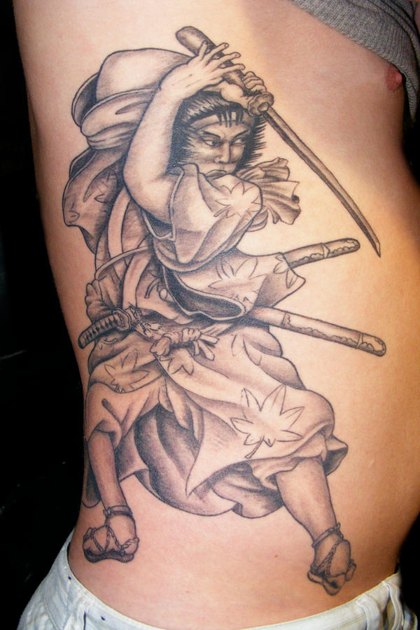 Japnese Samurai  Tattoo