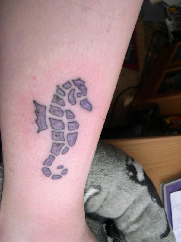 sea horse tattoos. Seahorse Tattoo by