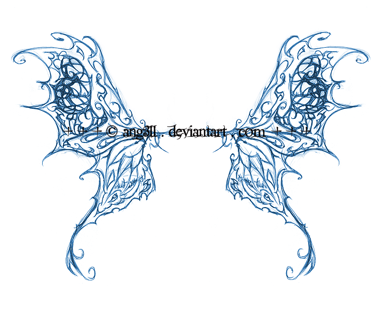 Tattoos With Wings. Butterfly Wing Tattoos