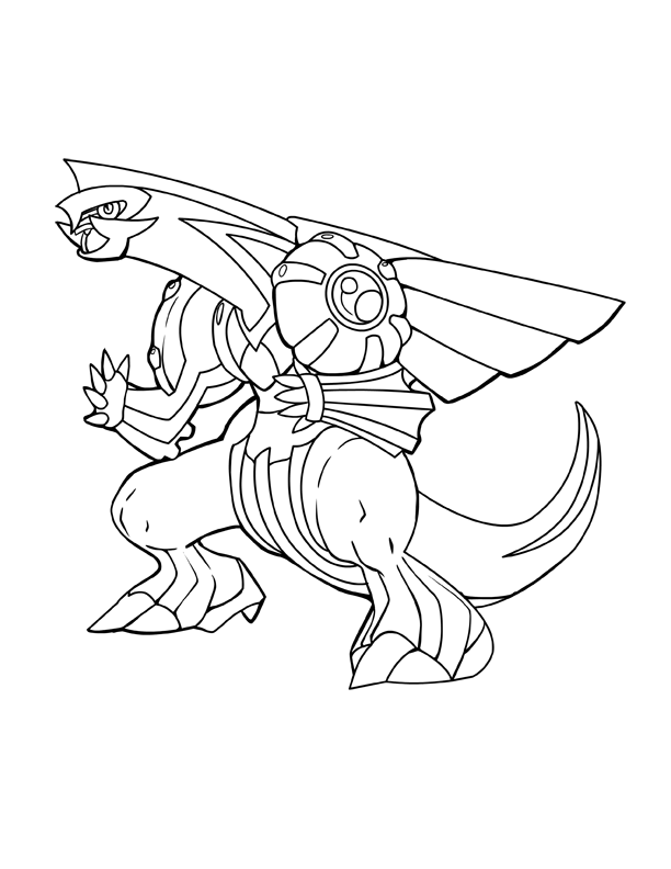 palkia coloring pages - photo #10