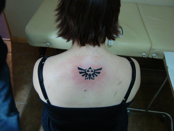 Fresh triforce tattoo by SalilaFlambeau on deviantART