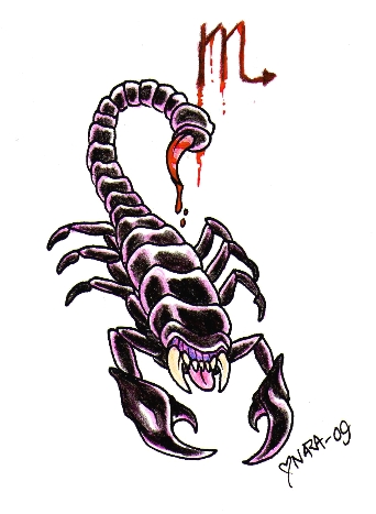 Printable Scorpion Tattoos