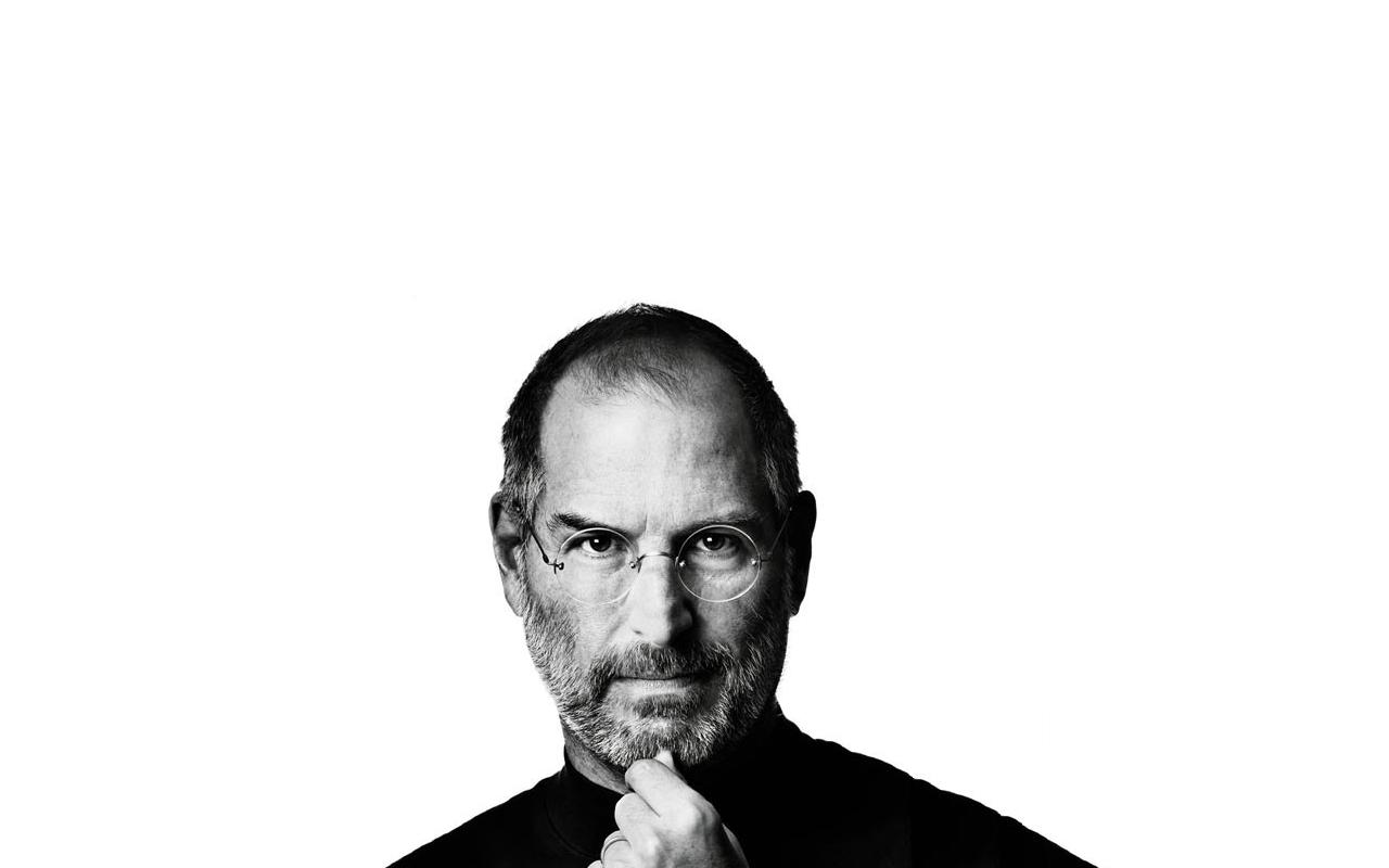 Steve Jobs Wallpaper 1280x800 by uncannyNuncertainty