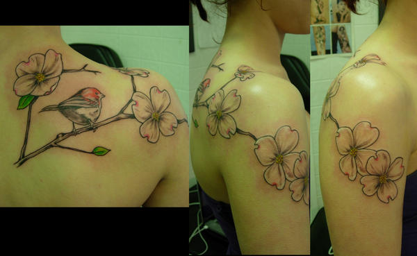 dogwood blossoms | Flower Tattoo
