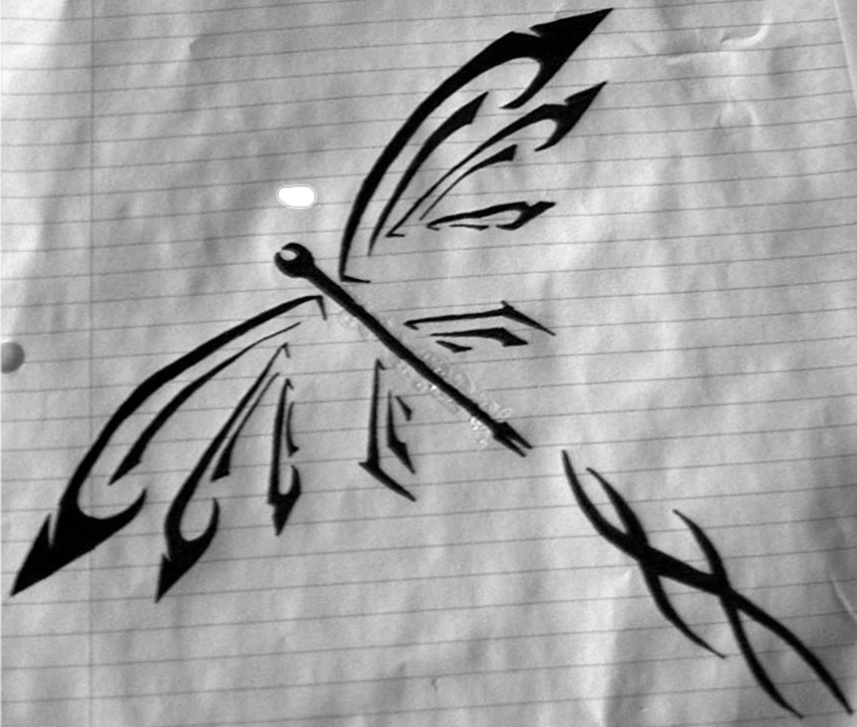 dragon fly design - dragonfly tattoo