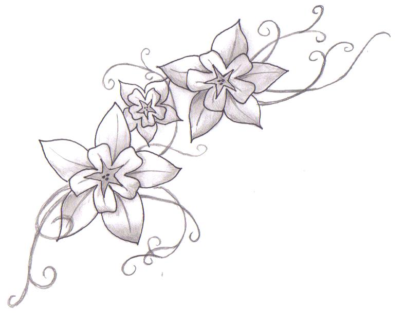 chicano script name flower flower tattoo Flower Tattoo flower tattoo
