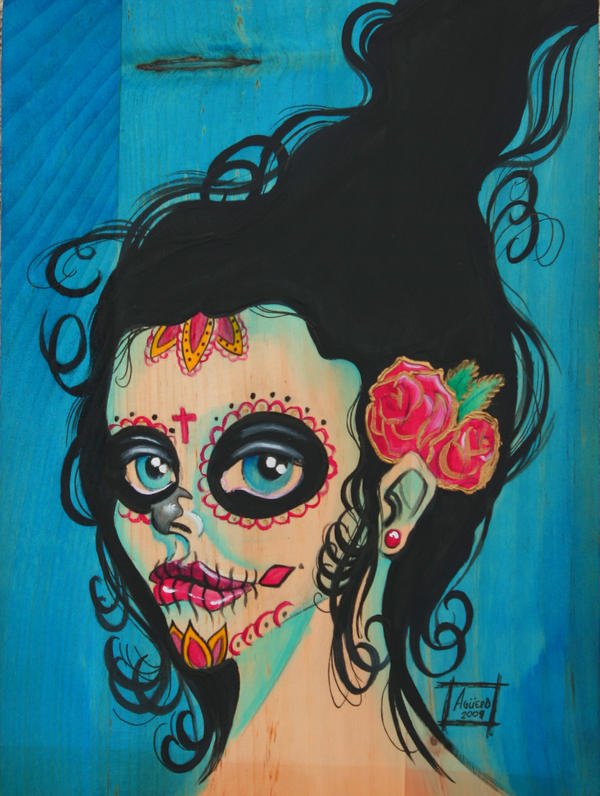 day of dead girl pictures. Another Day of the Dead girl