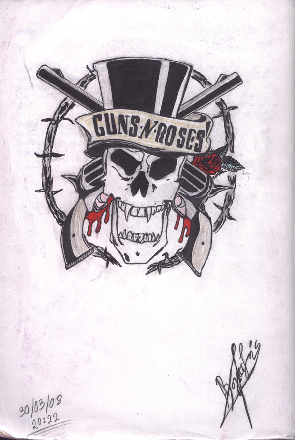 guns n roses logo. Guns N#39; Roses logo by