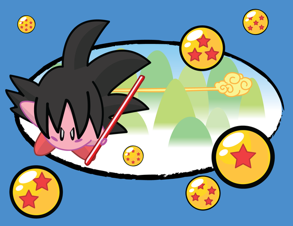 goku wallpaper. Son Kirby,Kirby Goku:Wallpaper