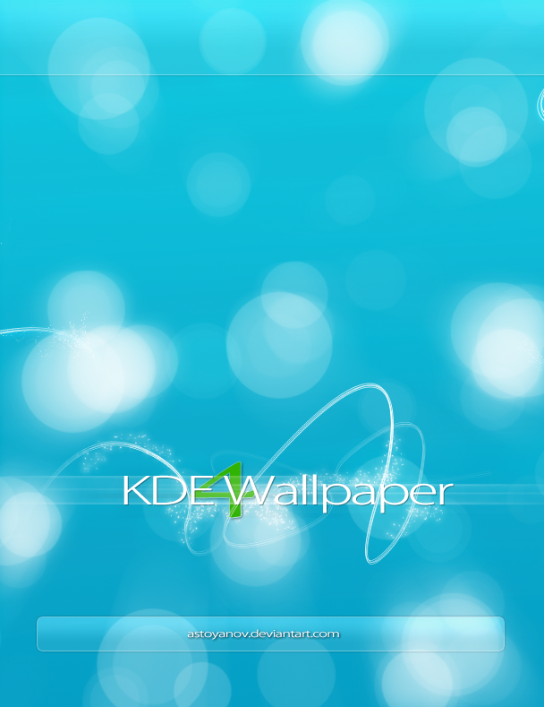 kde wallpaper. KDE 4 Wallpaper by ~astoyanov