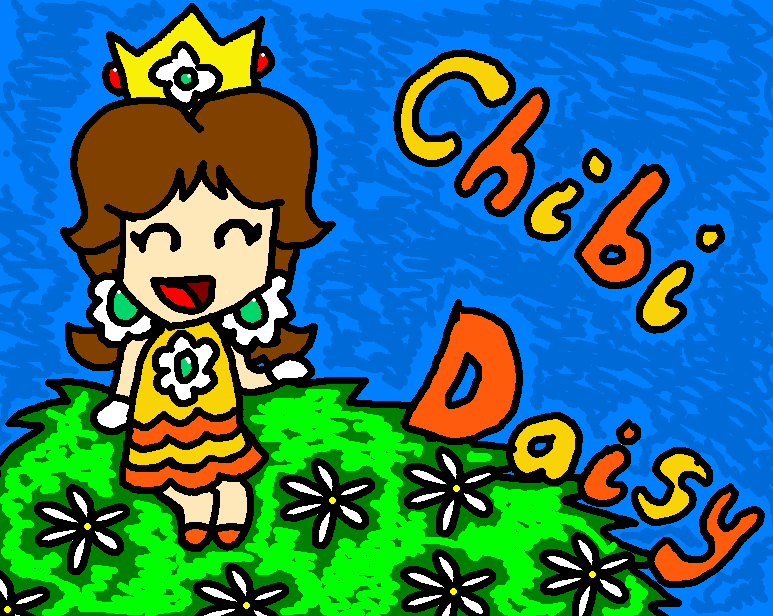 cute pics of yoshi. cute chibi Daisy :D by