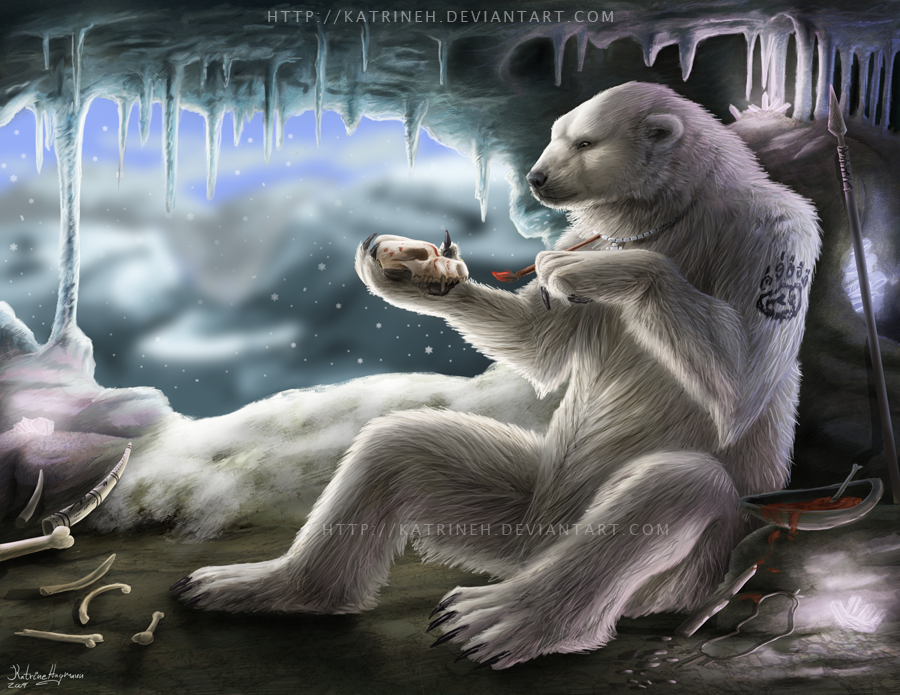 Rare 2010 calendar- Polar bear - Graphic Design Inspiration