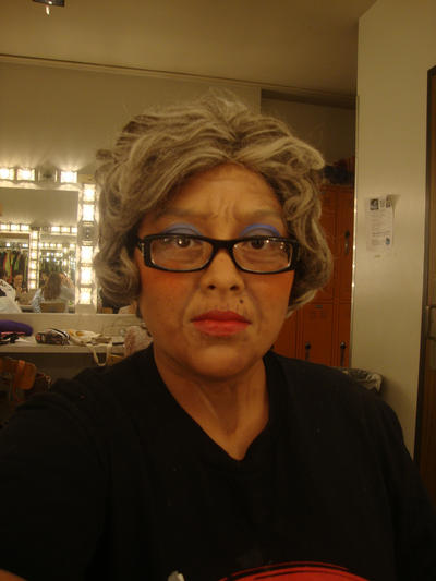 stage makeup application. Stage Make Up: Old Age 60-75