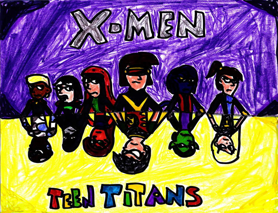 X Men Vs Teen Titans 39
