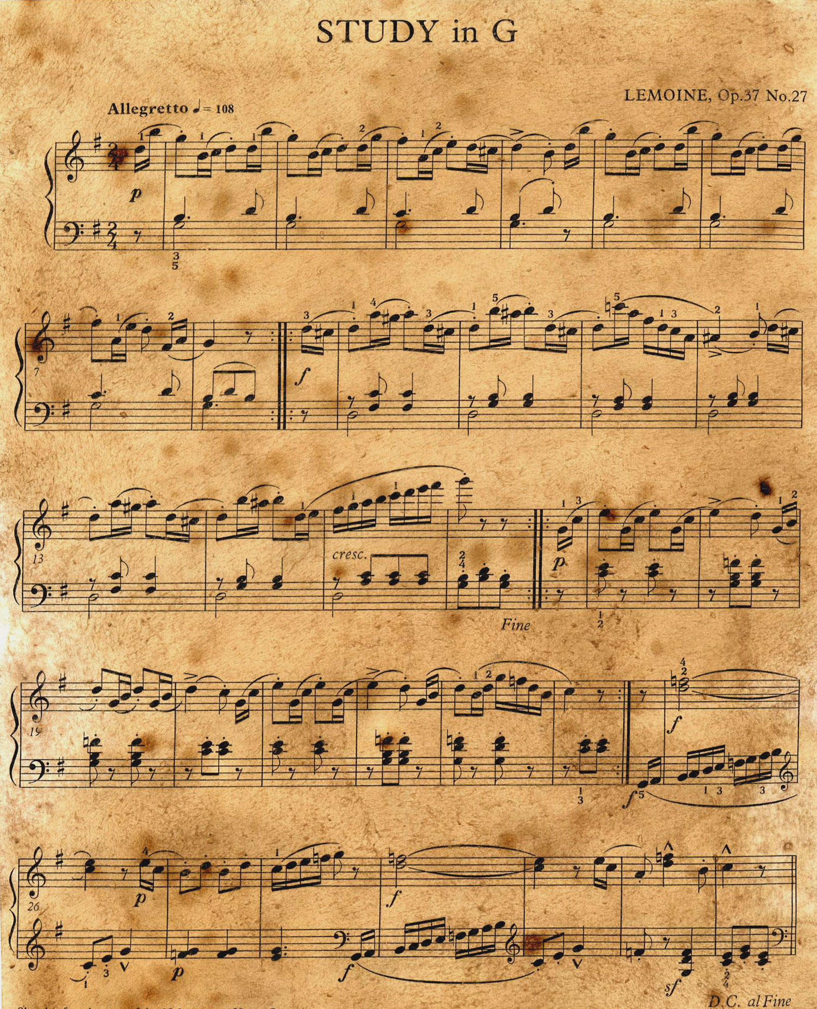Vintage Music Sheet Stock by theoneandonly on DeviantArt
