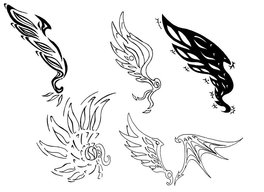Tatoo design wings by Pepius on deviantART