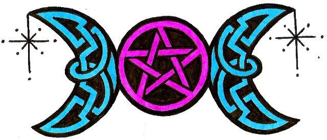 pagan tattoo designs. sun and moon tattoos