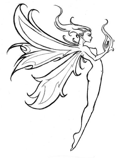 Fairy Tattoo Designs For Girls Picture 3