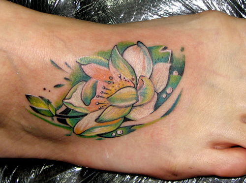 small_lotus | Flower Tattoo