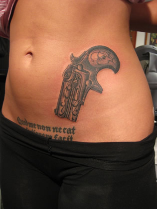  Tattoos on Gun Tattoos