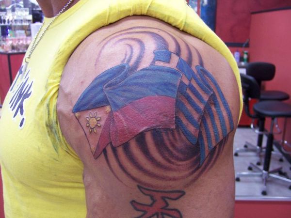 Batista Greek Philippin Tattoo by MenowinFan95 on deviantART