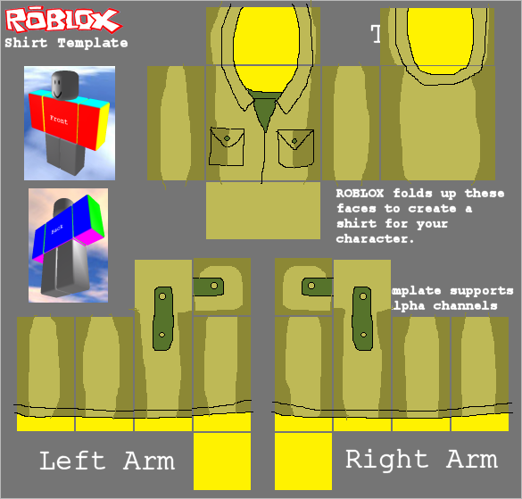 Roblox Asset Download For T Shirt Template Free