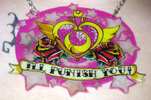 Sailormoon Tattoo Necklace by
