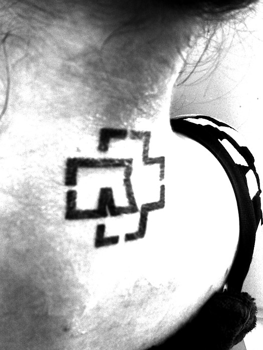 rammstein tattoo. my rammstein tattoo by