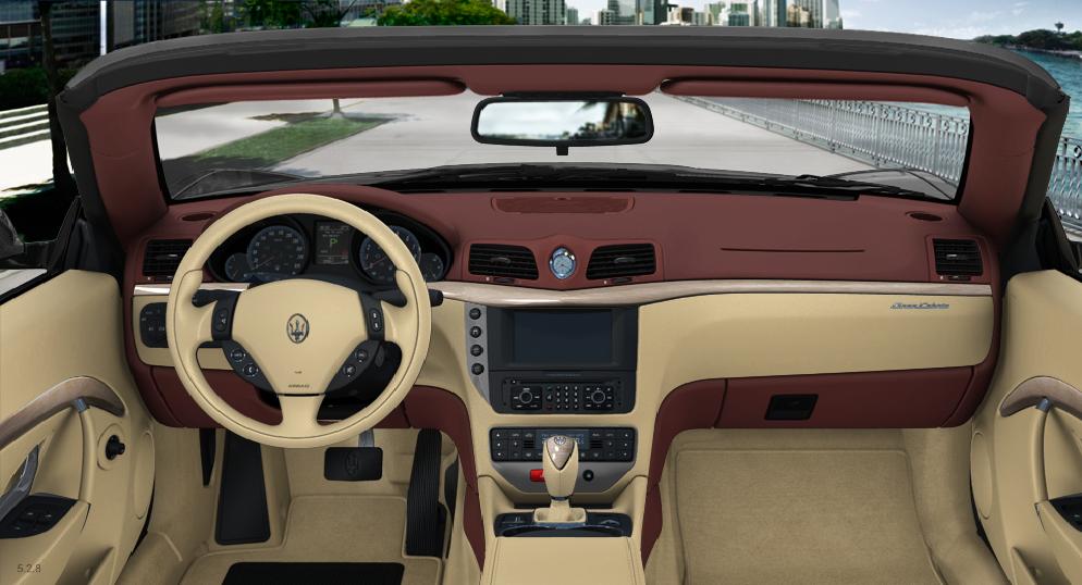 Maserati+grancabrio+interior