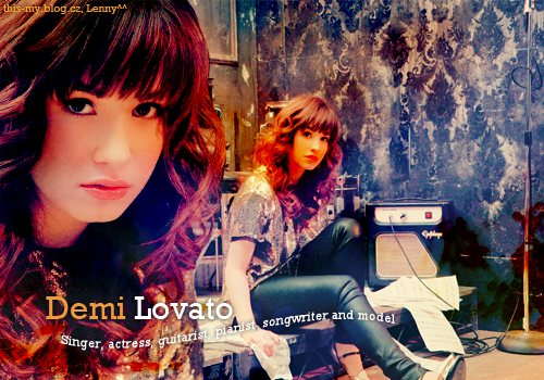 Blend Demi Lovato by Lennyart on deviantART