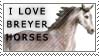 Breyer Horse stamp by aethlos