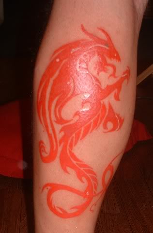 Red Dragon Tattoo by spiralowlcreations on deviantART