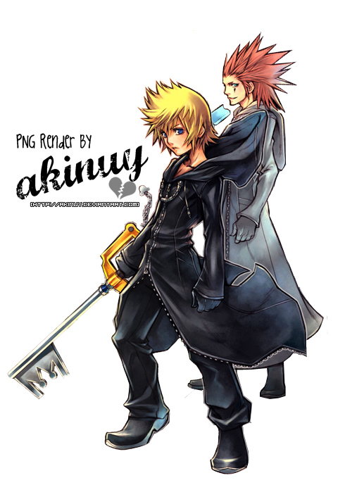 axel and roxas. Render Axel and Roxas by