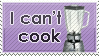 Cooking Stamp by WetWithRain