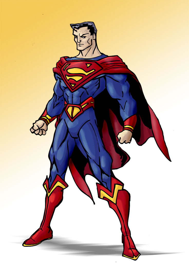 Superman costume palettes by PalettePix on DeviantArt
