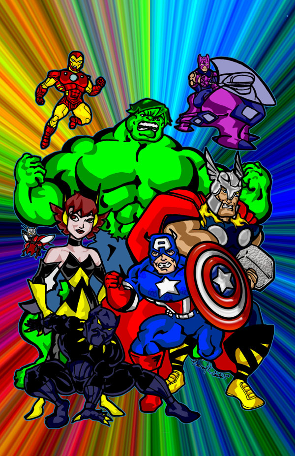 Avengers Animated by mkeaston77