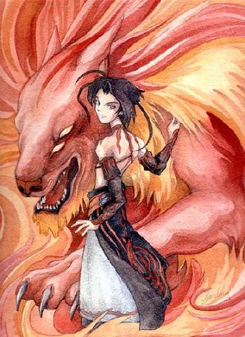 anime wolf hybrid. anime bloody-wolf-demon-girl#39;s