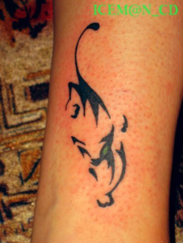 Tattoo Cat by voodoorat on deviantART