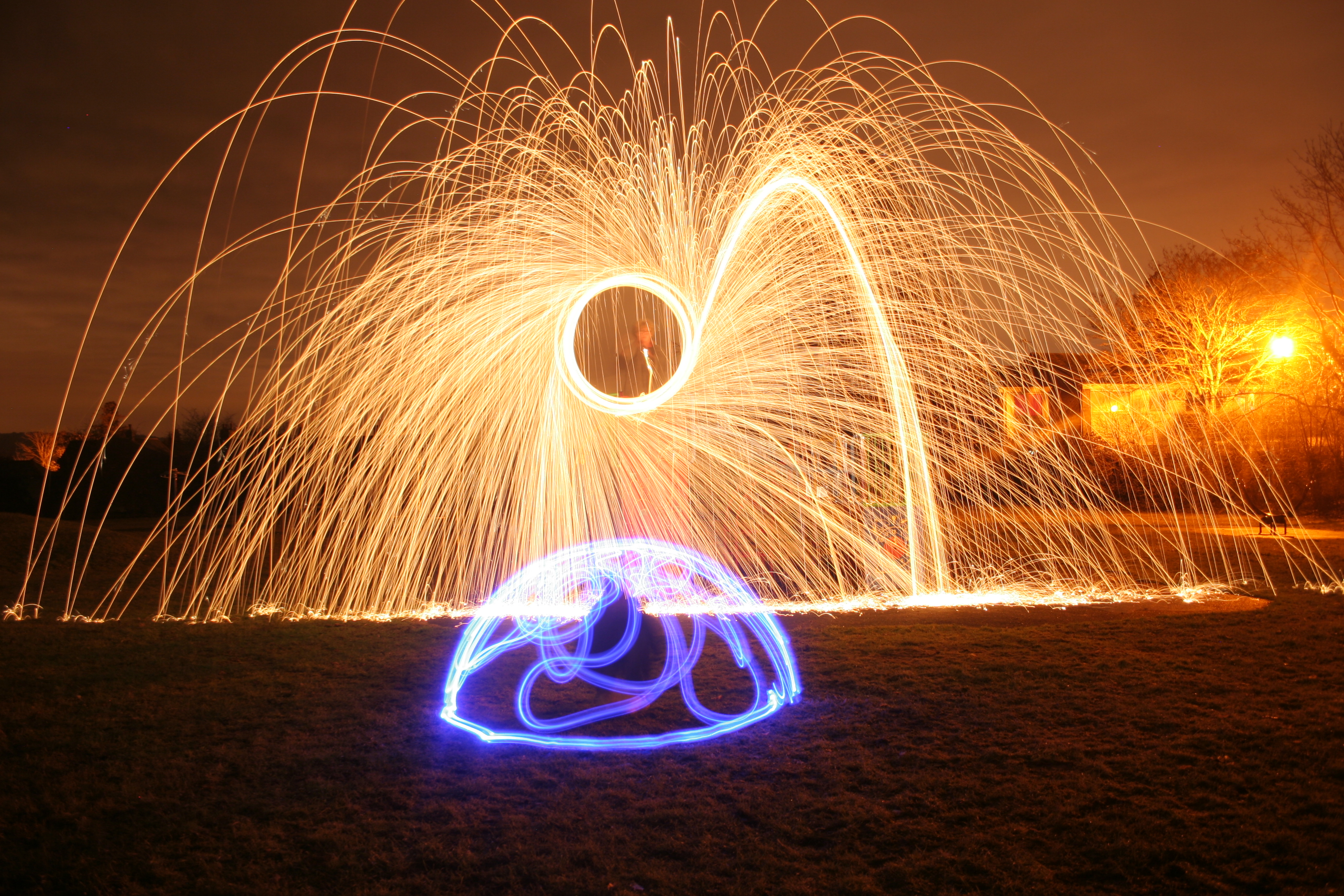 Fire Spinning with Steel Wool - a Special Effects Tutorial