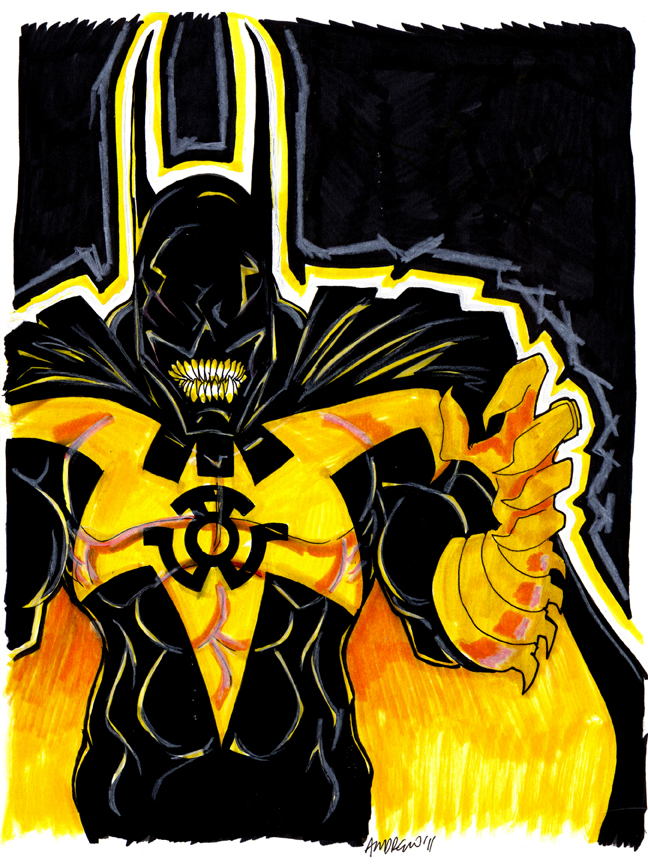 Yellow Lantern Batman by misfitcorner on DeviantArt