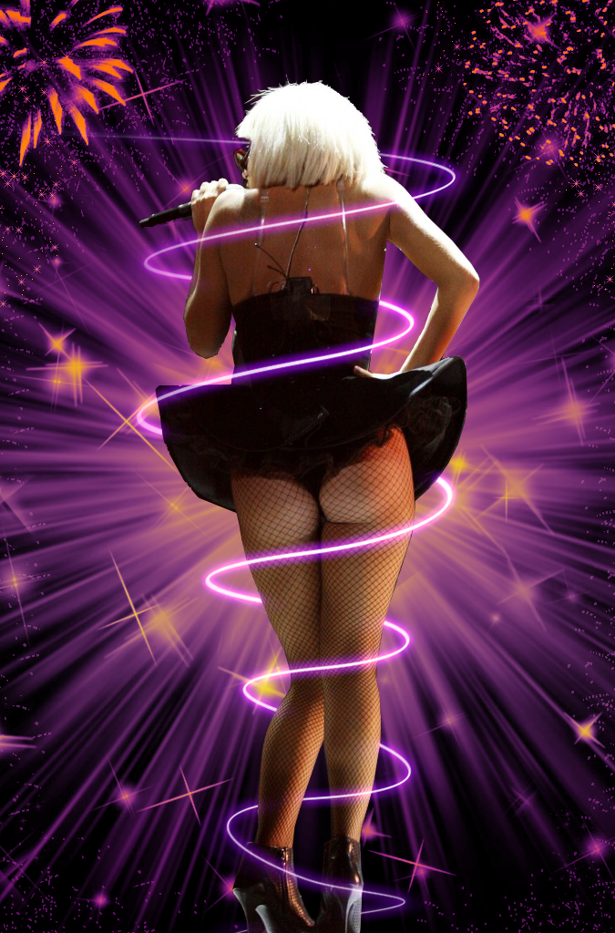 Lady Gaga Ass by kornolho on deviantART