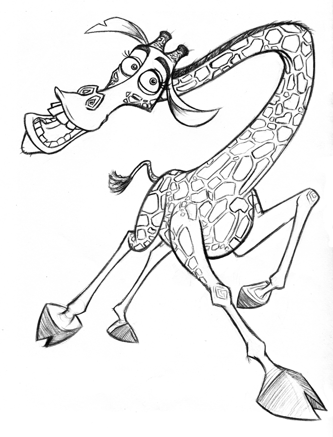 madagascar coloring pages and drawings - photo #2