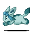 Free Glaceon Icon by Mizzi-Cat