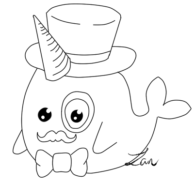 fancy_narwhal_lineart_by_gullsko-d5es7zh.png