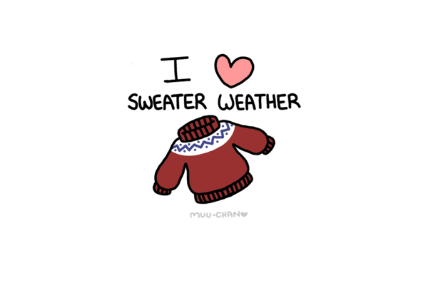 Image result for autumn is sweater weather gif