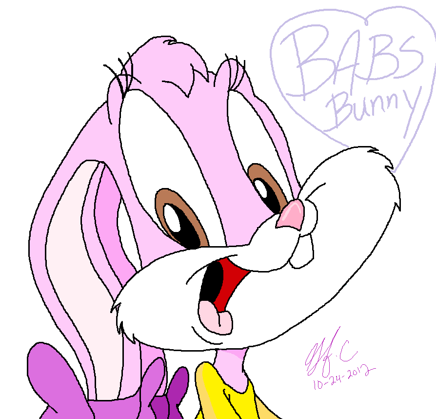 babs bunny coloring pages - photo #46