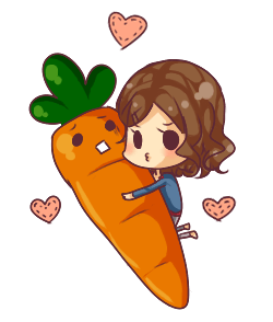 Carrot Lily [OC] by Elsychan