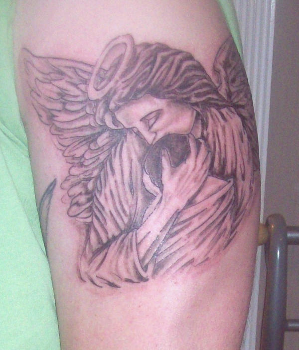 angel tattoo sleeves