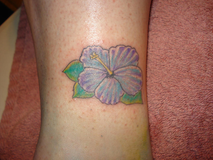 flower tattoo hibiscus flower Thursday August 12 2010