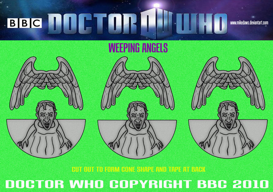 Doctor Who - Weeping Angels by mikedaws